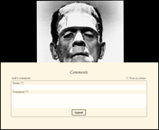 Cover image for The Frankenstein Comment System